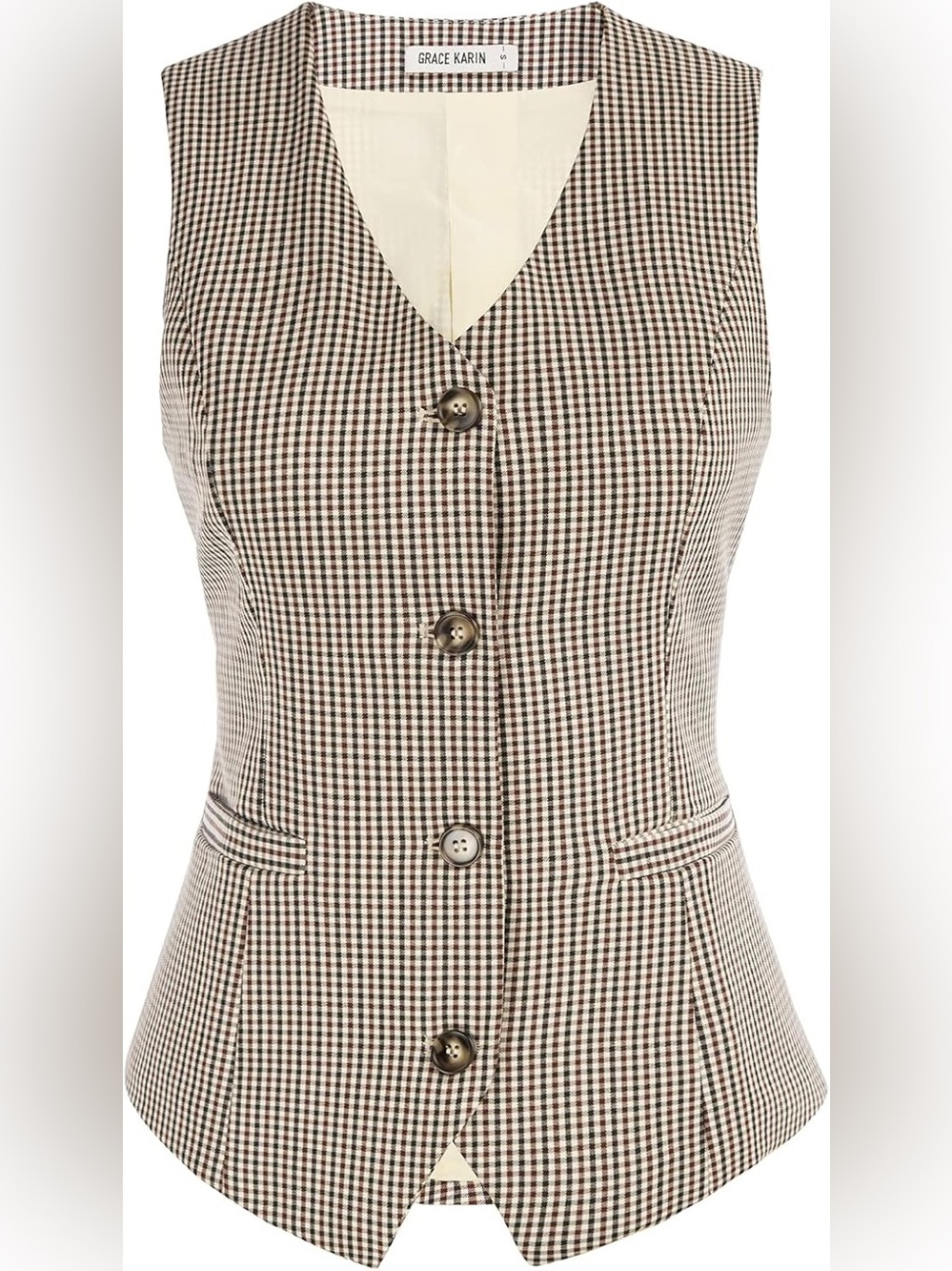 GRACE KARIN Women Suit Vest